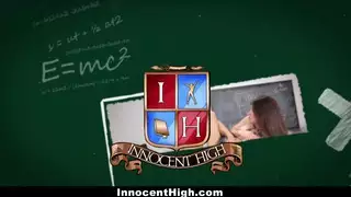 InnocentHigh - Petite Schoolgirl Banged In The Classroom