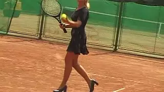 European tennis players get their asses fucked