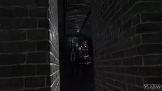 Porn parody DC XXX - Anal threesome in Gotham's tunnel